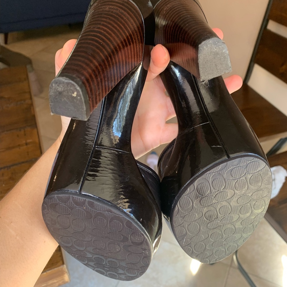 COACH Heels slip on  Women’s Size 9 - Picture 7 of 7